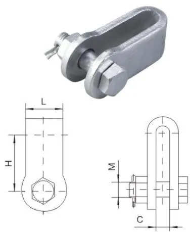 UB Type Clevis (For Suspension)