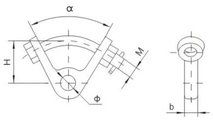 V Type Clevis
