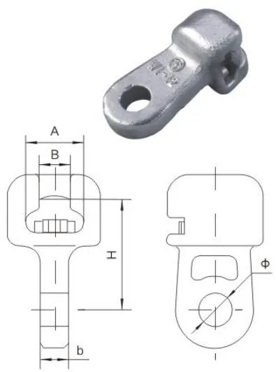 W Type Socket Clevis