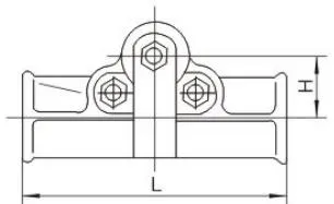 XGF Aluminum Alloy Suspension Clamp (General Purpose)