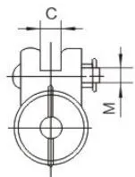XGF Aluminum Alloy Suspension Clamp (General Purpose)