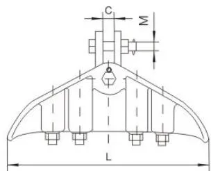 XGT / XGJ Type Suspension Clamp