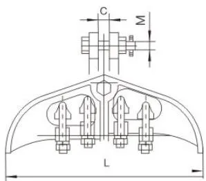 XGT / XGJ Type Suspension Clamp
