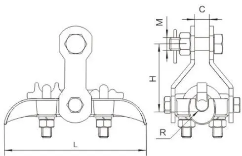 Suspension Clamp (Energy-Saving Type, Center-Pivoted)