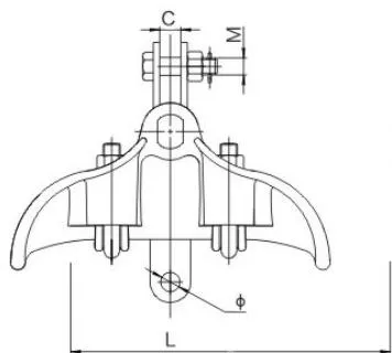 XT Jumper Suspension Clamp
