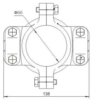 YG-GP / YG-GPS Conductor Fixing Clamp