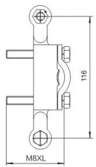YG-GP / YG-GPS Conductor Fixing Clamp