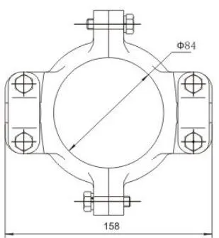 YG-GP / YG-GPS Conductor Fixing Clamp