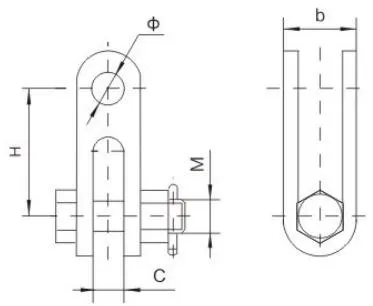 ZBS Type Clevis (For Suspension)